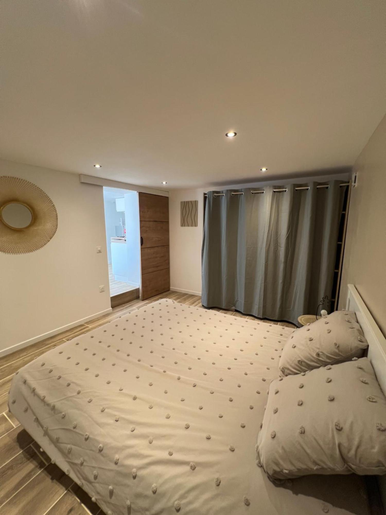 Appartement T2 Avec Jardin 阿尔让河畔皮热 外观 照片