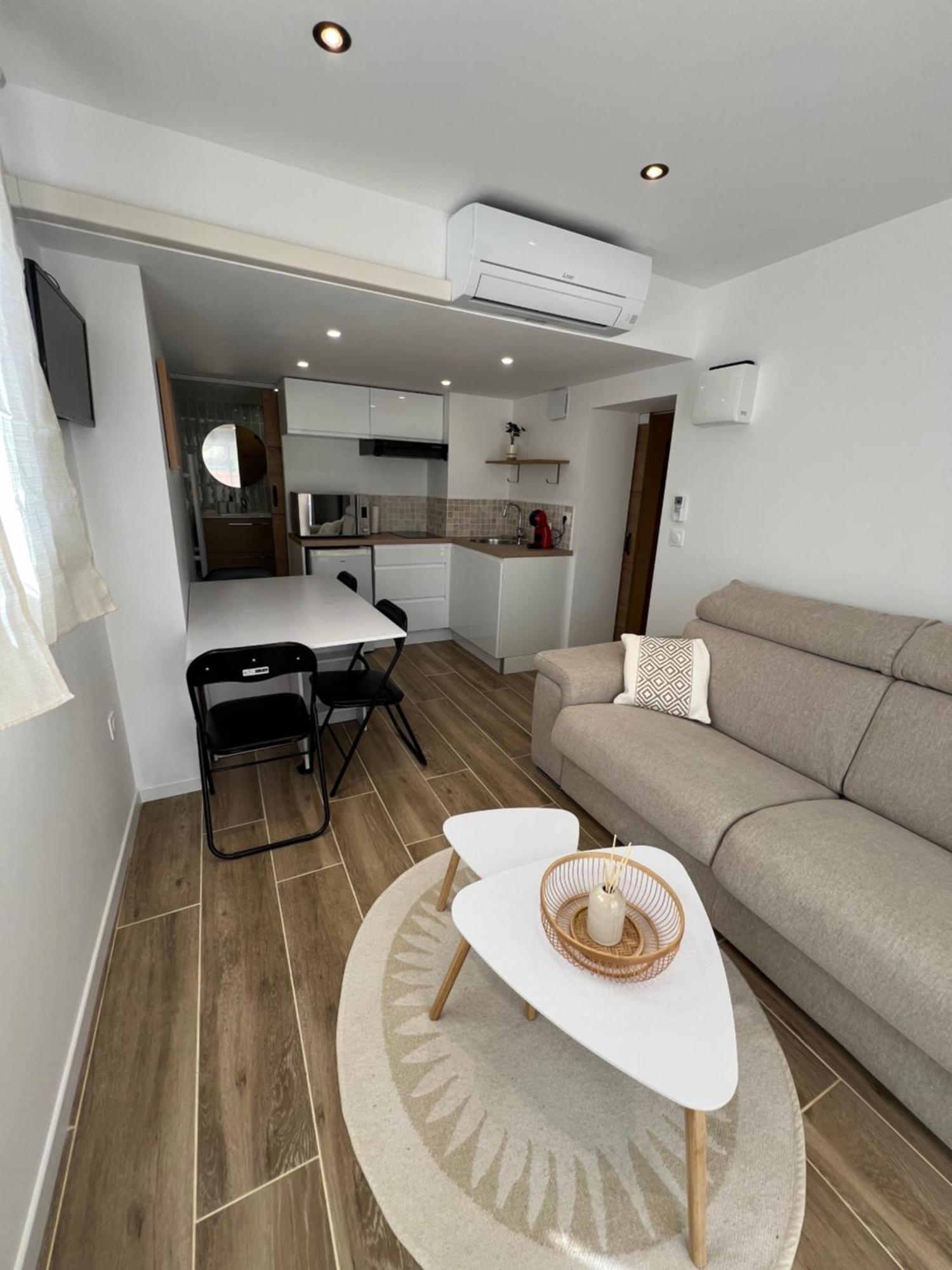 Appartement T2 Avec Jardin 阿尔让河畔皮热 外观 照片