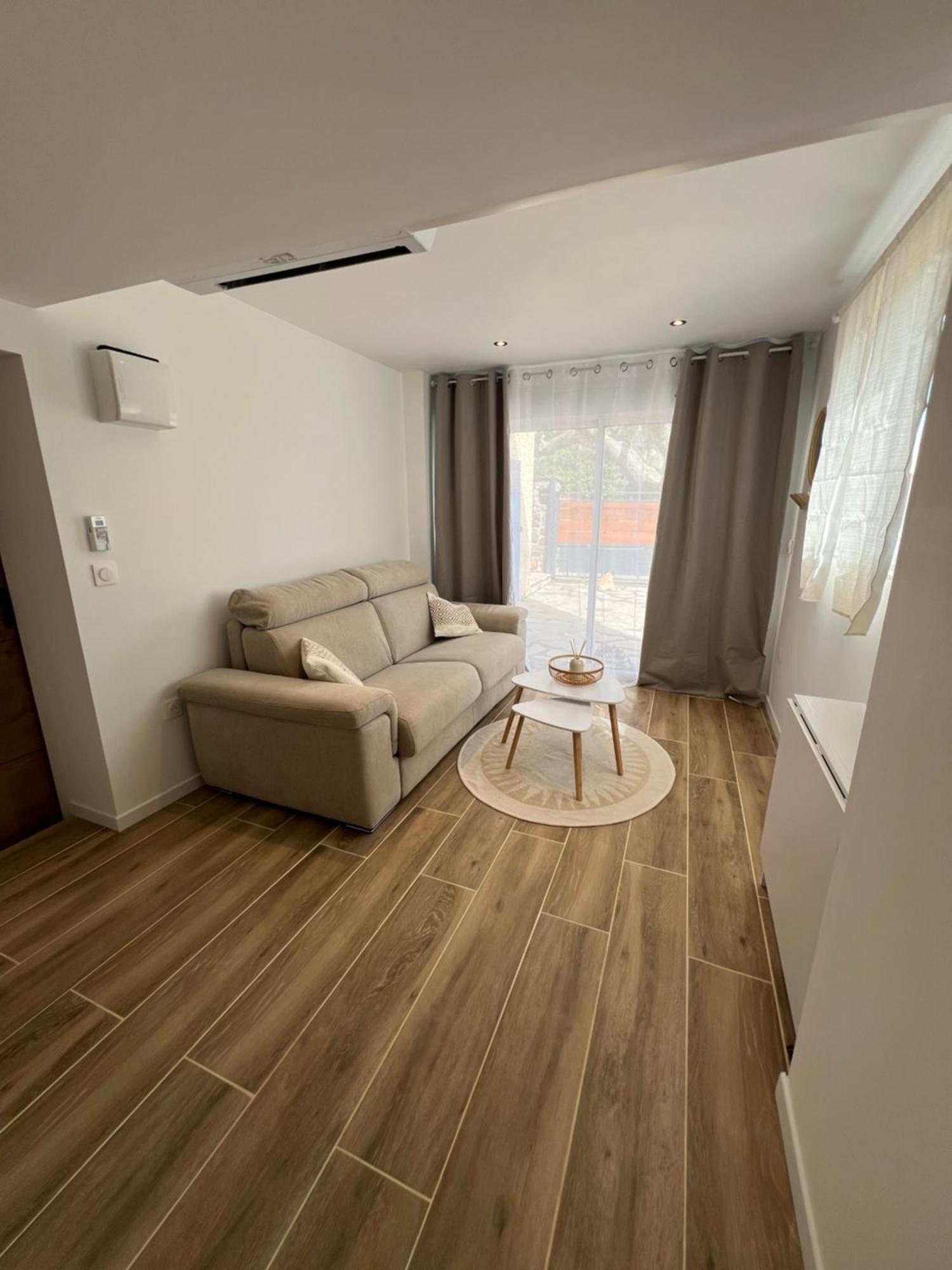 Appartement T2 Avec Jardin 阿尔让河畔皮热 外观 照片
