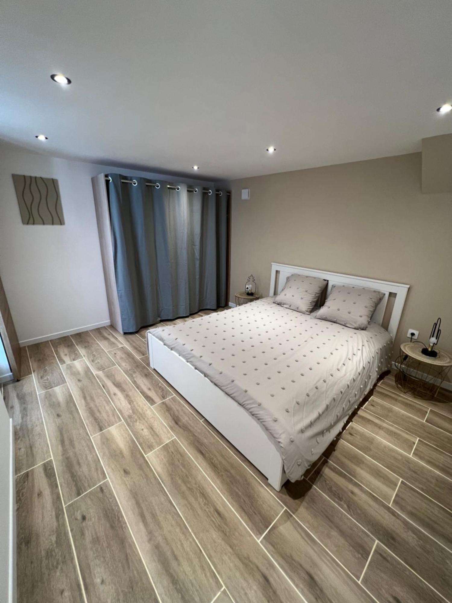 Appartement T2 Avec Jardin 阿尔让河畔皮热 外观 照片