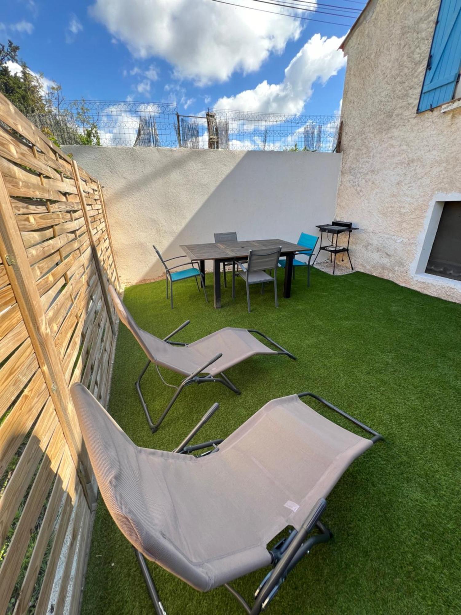 Appartement T2 Avec Jardin 阿尔让河畔皮热 外观 照片