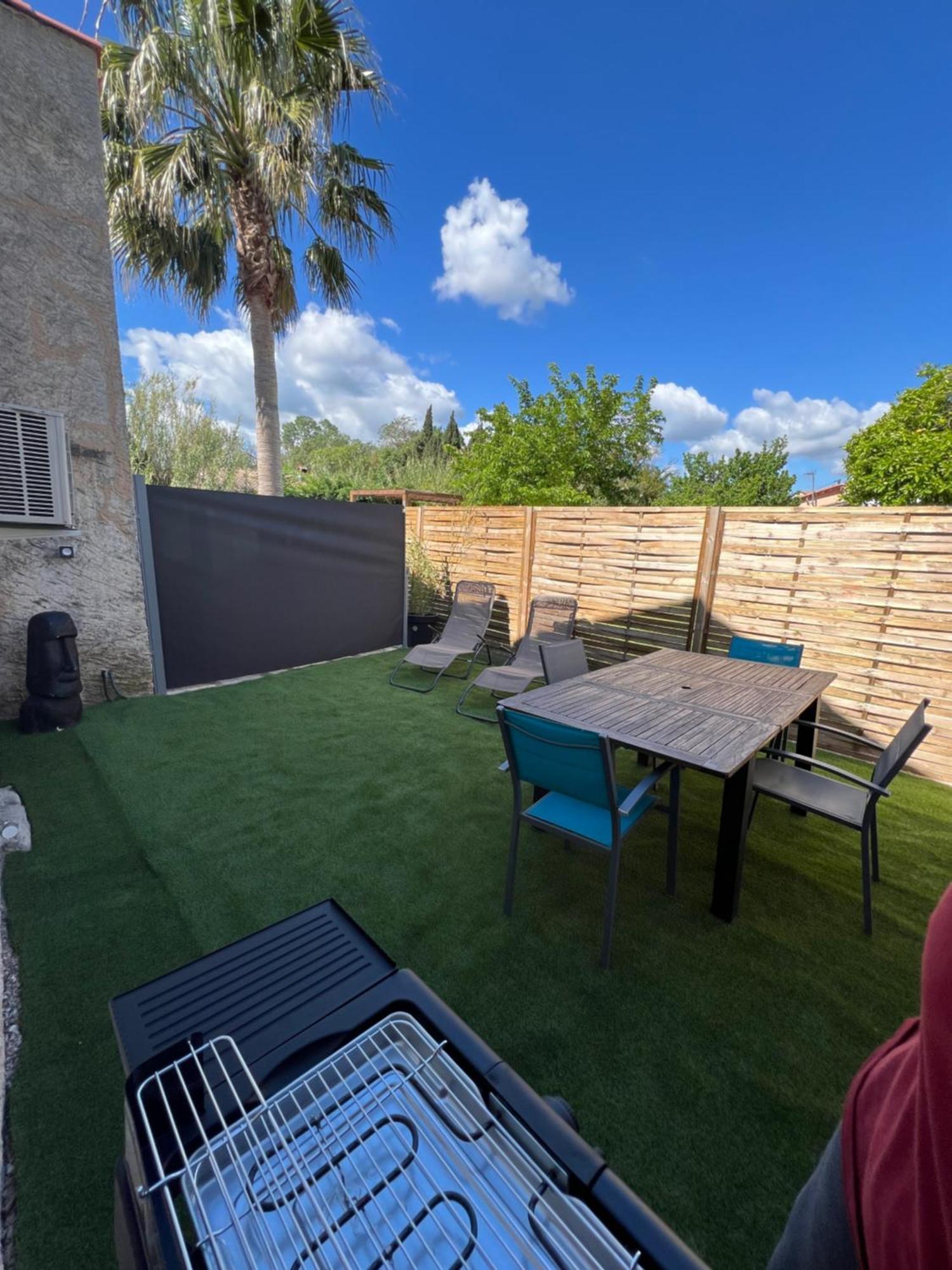 Appartement T2 Avec Jardin 阿尔让河畔皮热 外观 照片